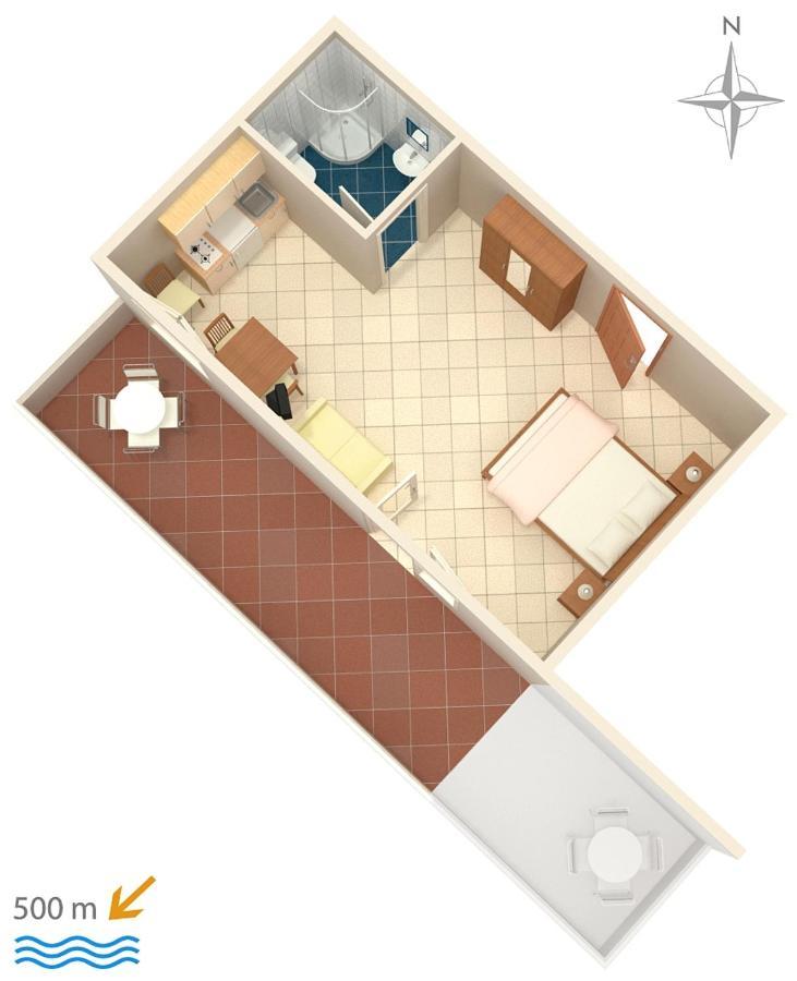 Apartments With A Parking Space Vodice - 6178 ภายนอก รูปภาพ
